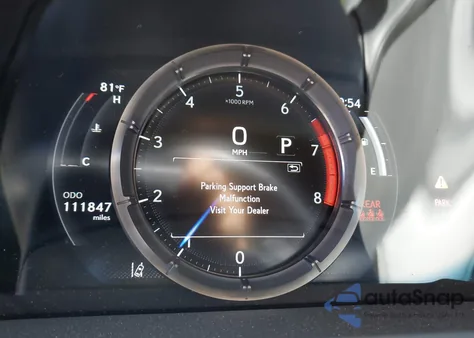 2019 Lexus Es 350 F Sport из США, поврежденный, VIN 58ABZ1B13KU027431